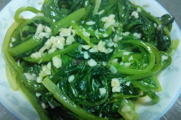 蒜蓉油麦菜的做法图解7