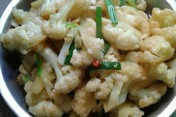 清炒菜花的做法图解6