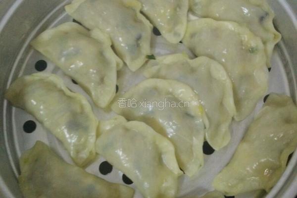 鸡蛋粉丝素饺子的做法图解7