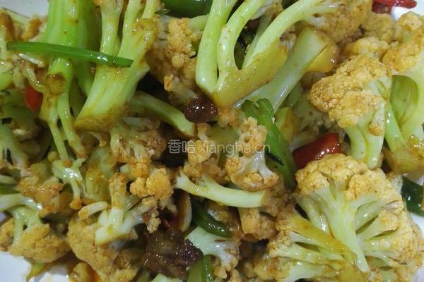 小炒有机菜花