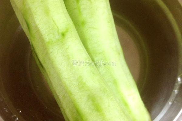 角瓜肉片汤的做法图解3