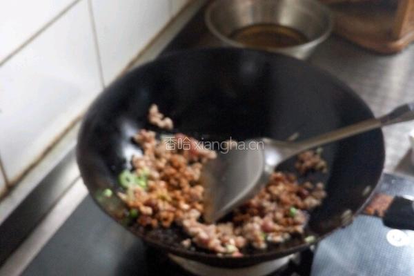 肉末粉条蚂蚁上树的做法图解3