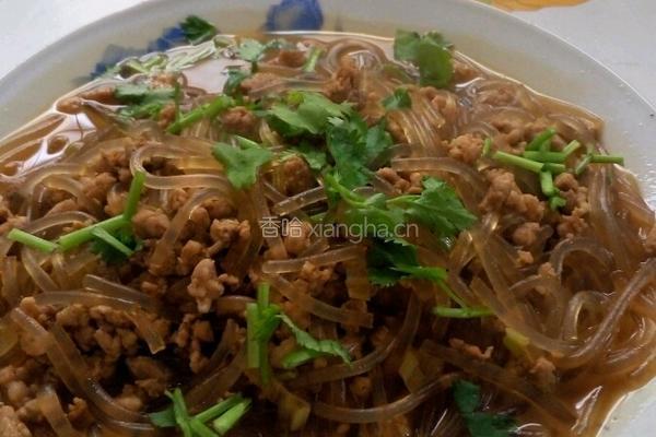 肉末粉条蚂蚁上树的做法图解7