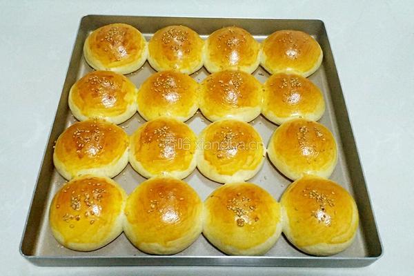 奶香豆沙小餐包的做法图解13