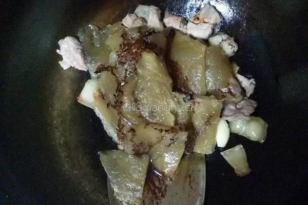 山粉圆子烧肉的做法图解3