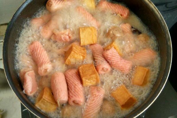 菠菜烩丸子的做法图解5
