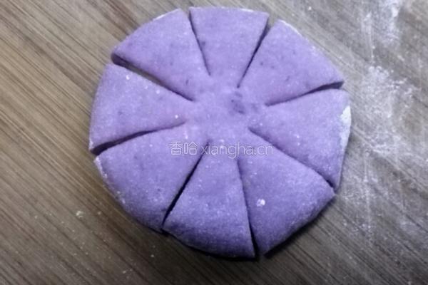 菊花彩色馒头的做法图解6