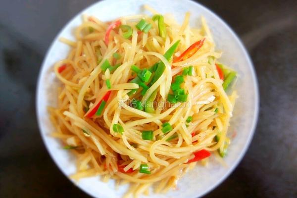 酸辣土豆丝的做法图解6