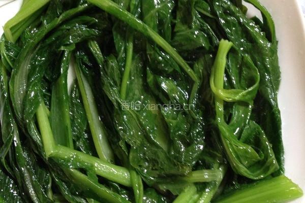 香菇青菜的做法图解5