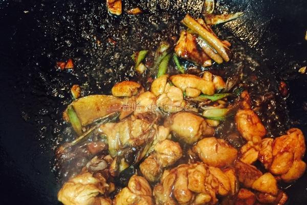 本地鸡烧锦粉面的做法图解6