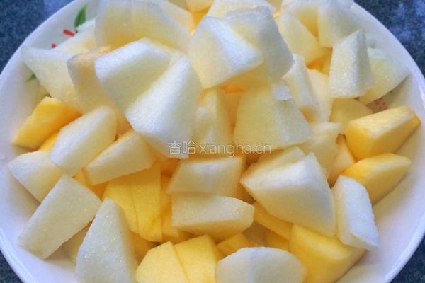 苹果梨汁的做法图解4