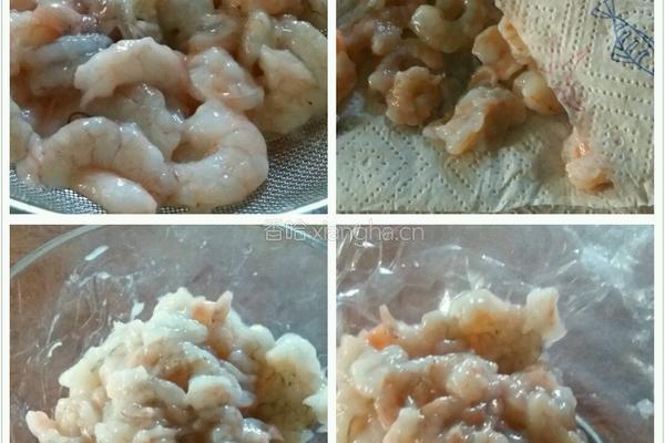 虾仁豆腐羹的做法图解2