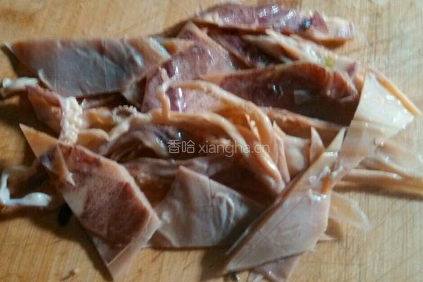 炒鱿鱼的做法图解2