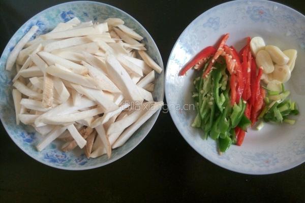 双椒杏鲍菇的做法图解2