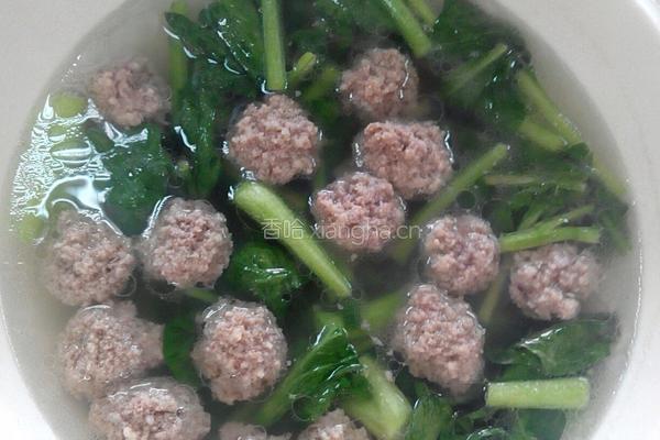 清汤肉圆