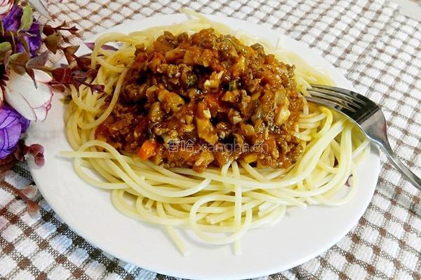 香菇牛肉意大利面的做法图解10