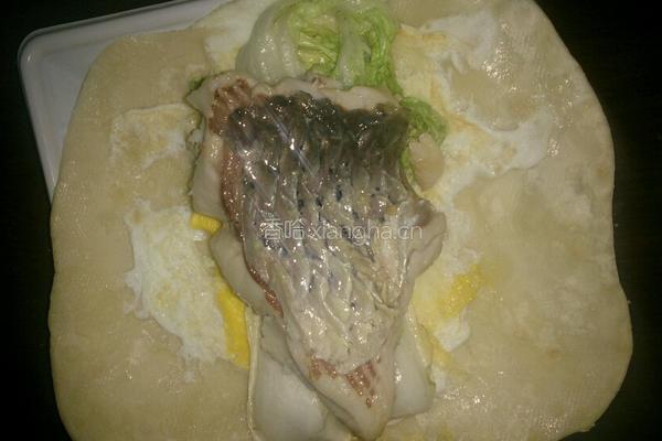 鱼泥卷饼、鱼排卷饼的做法图解13