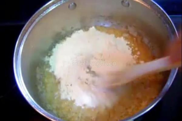 receta de pollo con jamon的做法图解4