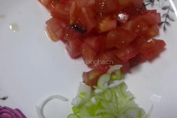 鸡蛋西红柿菠菜疙瘩汤的做法图解2