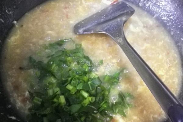 鸡蛋西红柿菠菜疙瘩汤的做法图解11