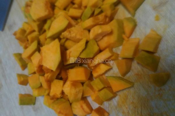 南瓜豆浆的做法图解3