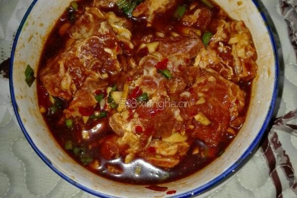土豆烧排骨的做法图解3
