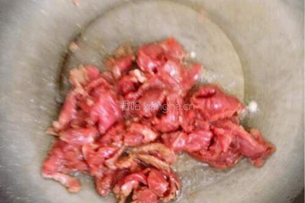 芹菜炒牛肉的做法图解9