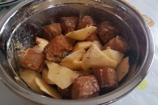 苹果油条虾的做法图解8