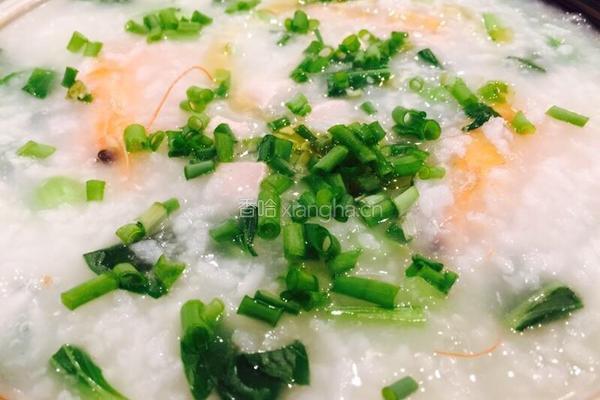 金枪鱼瑶柱菜粥的做法图解12