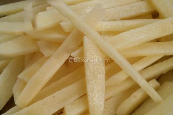 炒薯条的做法图解2