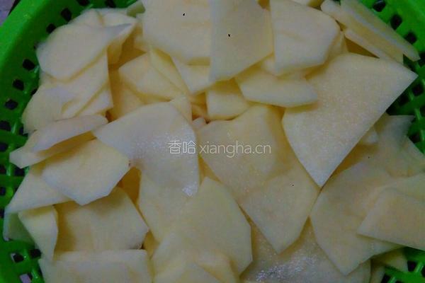 香辣土豆片的做法图解2