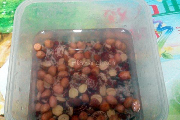 黑白糯米粥的做法图解2