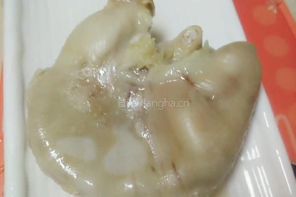 爆炒猪肚的做法图解4