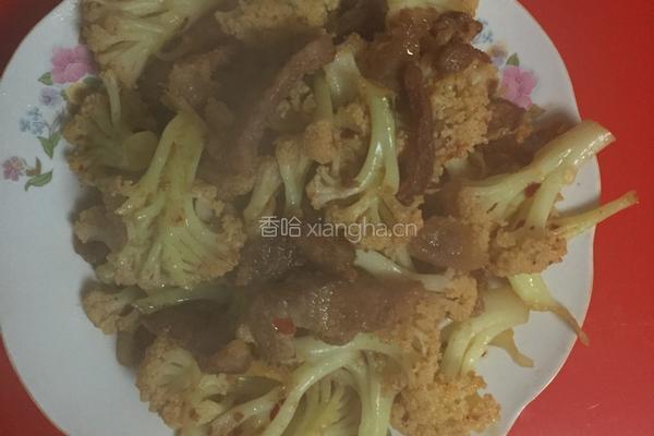 老干妈咸肉花菜