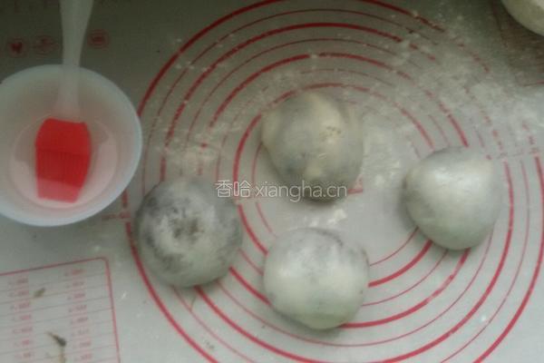 黑芝麻酱烧饼的做法图解4