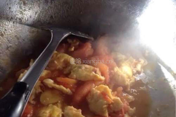 番茄炒鸡蛋(西红柿炒鸡蛋)的做法图解6