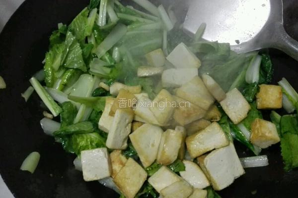 青菜豆腐的做法图解9