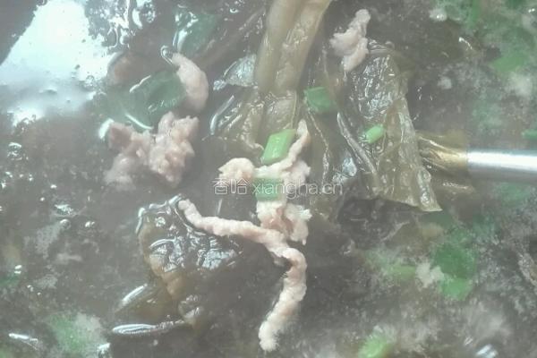 酸菜肉丝粉丝汤的做法图解9