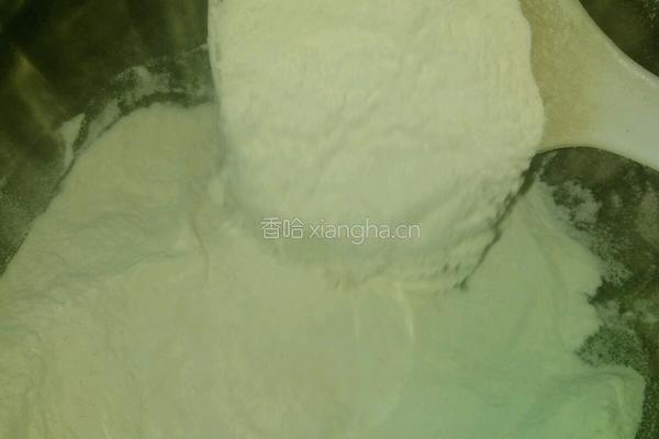 桂花苦荞饼的做法图解1