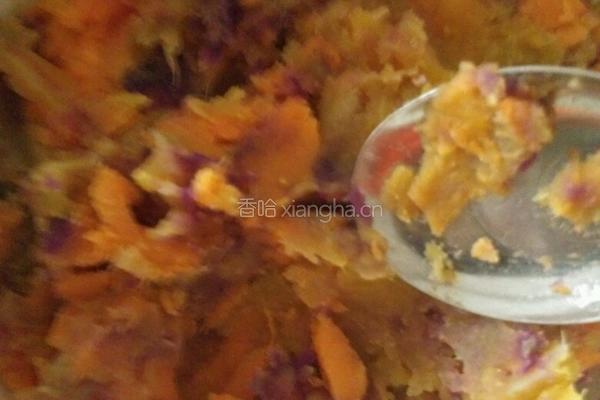 红薯糯米丸的做法图解2