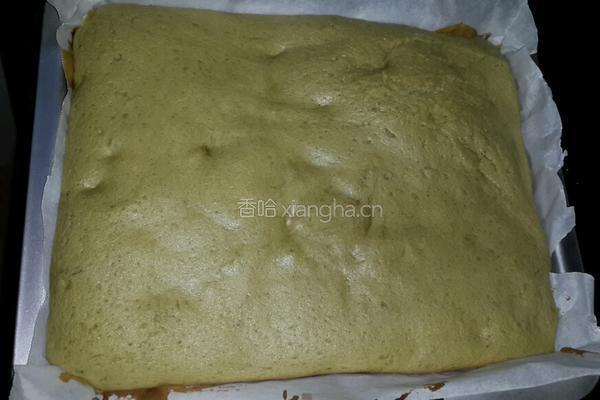 抹茶蛋糕的做法图解8