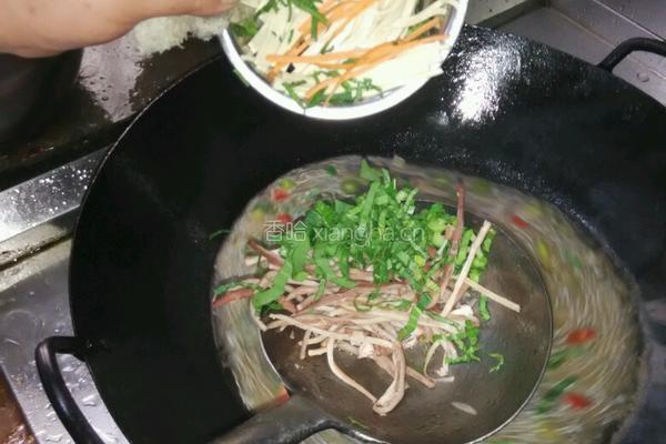 酸辣肚丝汤的做法图解4