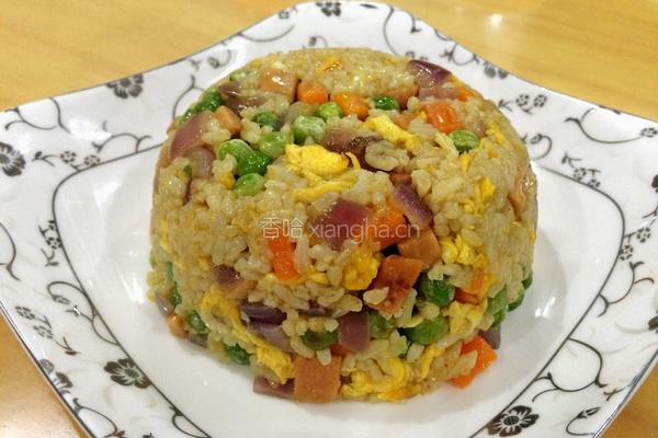 咖喱炒饭的做法图解8