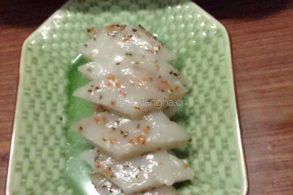 水晶桂花糕的做法图解4