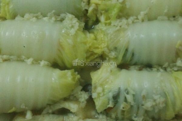 蒜蓉白菜卷的做法图解5