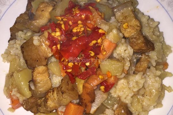 土豆焖饭的做法图解10
