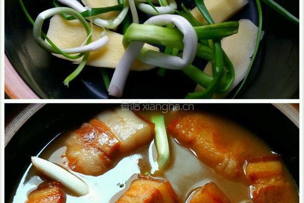 板栗花雕红烧肉的做法图解6