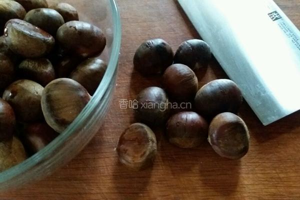 板栗花雕红烧肉的做法图解8