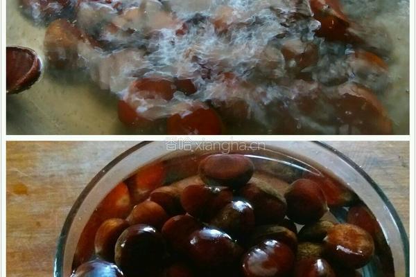 板栗花雕红烧肉的做法图解9