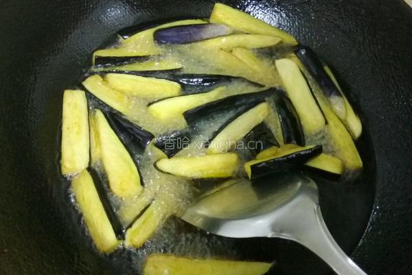 肉冒茄子土豆条的做法图解6